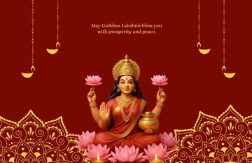 Free Dhanteras Poster Background Template to Edit Online
