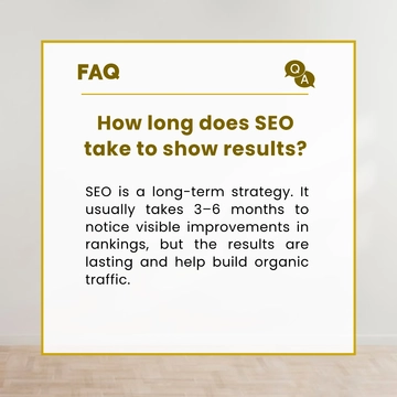 Free SEO FAQ Instagram Post Template to Edit Online