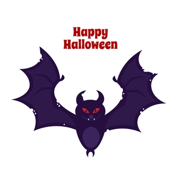 Free Halloween Bat Clipart Template to Edit Online
