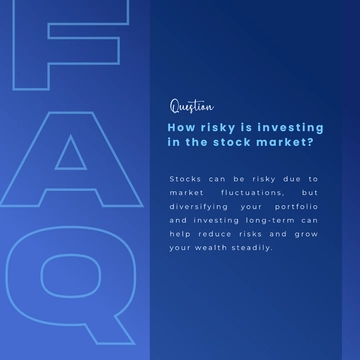 Free Stock Market FAQ Post Template to Edit Online