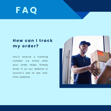 Free Order Tracking FAQ Template to Edit Online