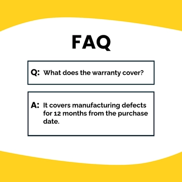 Free Warranty FAQ Template to Edit Online