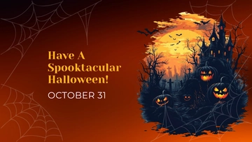 Free Spooky Halloween Background Template to Edit Online