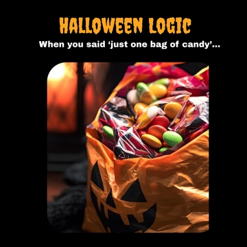 Free Halloween Meme Template to Edit Online