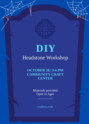 Free Blank Halloween Headstone Template to Edit Online Free Blank Halloween Headstone Template to Edit Online