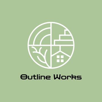 Free Outline Architecture Logo to Edit Online