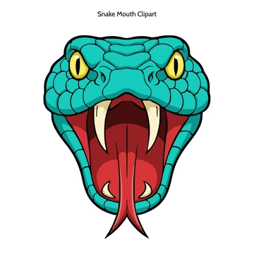 Free Snake Mouth Drawing Vector Clipart (PNG, SVG) to Edit Online