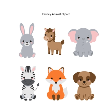 Free Disney Animal Vector Clipart (PNG, SVG) to Edit Online