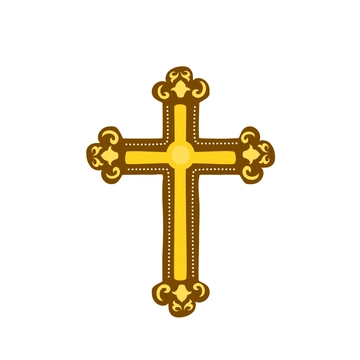 Free All Saints' Day Cross Template to Edit Online