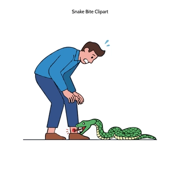 Free Snake Bite Clipart to Edit Online