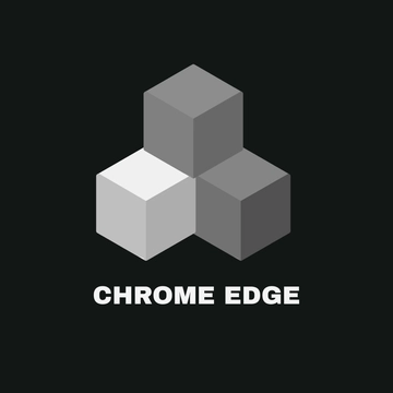 Free Metallic Chrome 3D Logo to Edit Online