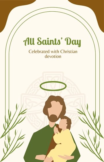 Free Christian All Saints' Day Template to Edit Online