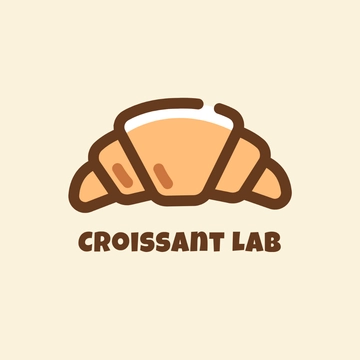 Free Croissant Bakery Logo to Edit Online