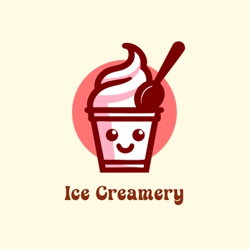 Free Ice Cream Dessert Logo to Edit Online