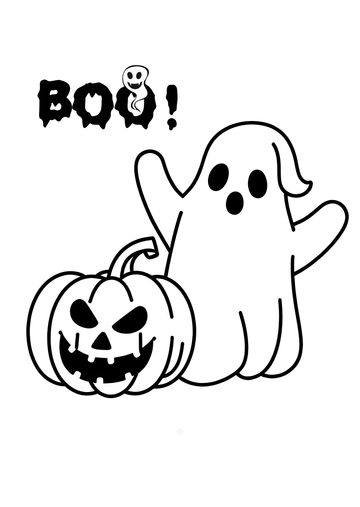 Free Spooky Halloween Drawing Template to Edit Online