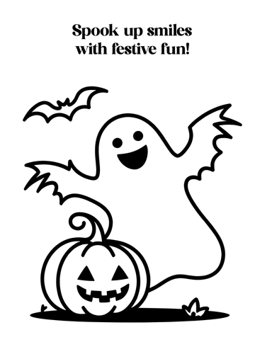 Free Fun Halloween Drawing Template to Edit Online