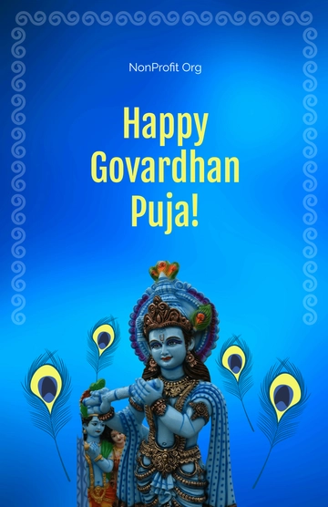 Free Govardhan Puja Template to Edit Online