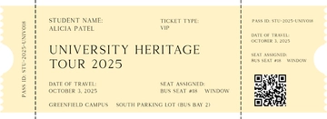 Free Student Boarding Pass Ticket to Edit Online
