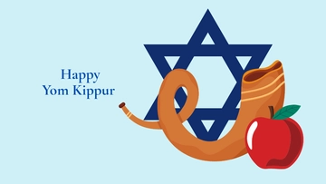 Free Happy Yom Kippur Template to Edit Online