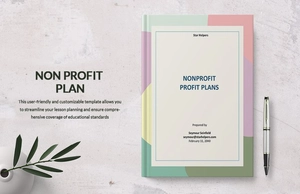 Nonprofit Operations Plan Template