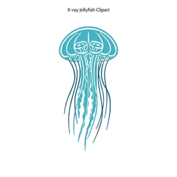 Free X-ray Jellyfish Vector Clipart (PNG, SVG) to Edit Online
