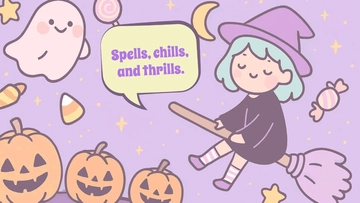 Free Halloween Pastel Background Template to Edit Online