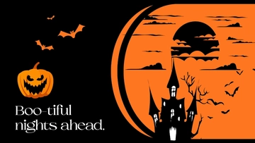 Free Pumpkin Halloween Background Template to Edit Online