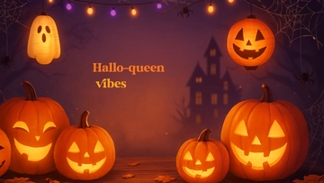 Free Halloween Decorations Background Template to Edit Online