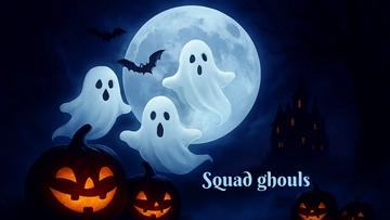 Free Full Moon Halloween Background Template to Edit Online