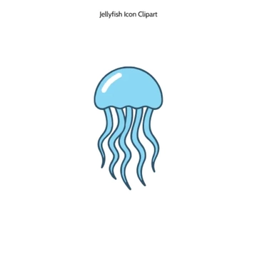 Free Jellyfish Symbol Clipart (PNG, SVG) to Edit Online