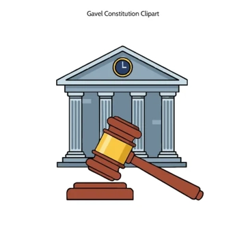 Free Gavel Constitution Symbol Clipart (PNG, SVG) to Edit Online