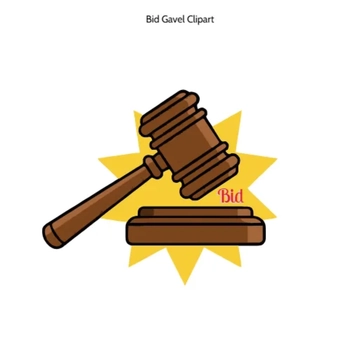 Free Bid Gavel Vector Clipart (PNG, SVG) to Edit Online