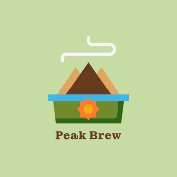 Free Mountain View Cafe Logo to Edit Online