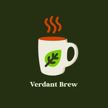 Free Green Leaf Cafe Logo to Edit Online