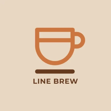 Free Minimal Line Cafe Logo to Edit Online