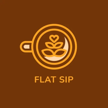 Free Flat Design Cafe Logo to Edit Online