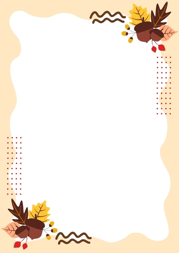 Free Autumnal Equinox Day Border Template to Edit Online