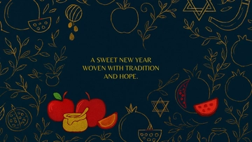 Free Intricate Rosh Hashanah Pattern Template to Edit Online Free Intricate Rosh Hashanah Pattern Template to Edit Online
