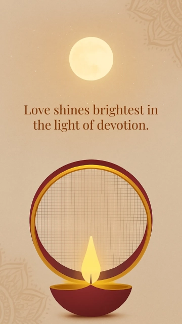 Free Minimalist Karwa Chauth Vrat Katha Template to Edit Online