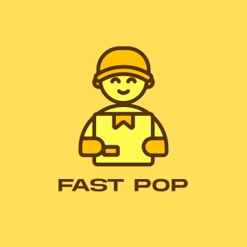 Free Delivery Cartoon Logo to Edit Online