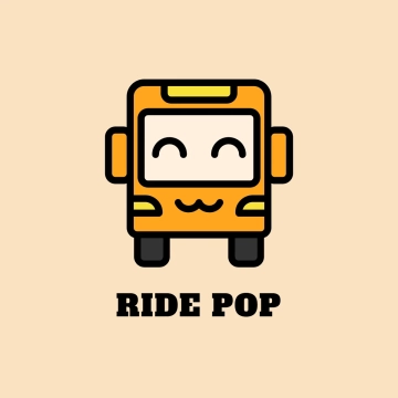Free School Bus Cartoon Logo to Edit Online