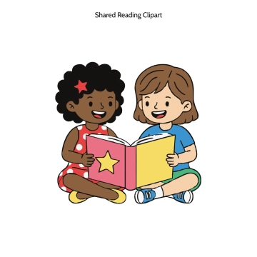Free Shared Reading Vector Clipart (PNG, SVG) to Edit Online