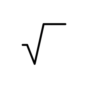 Free Simple Square Root Clipart Template to Edit Online