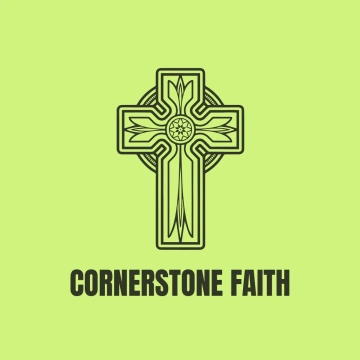 Free Geometric Church Logo to Edit Online
