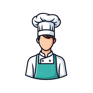 Free Simple Chef Clipart Template to Edit Online