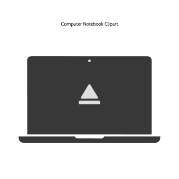 Free Computer Notebook Vector Clipart (PNG, SVG) to Edit Online