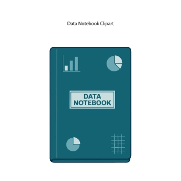 Free Data Notebook Vector Clipart (PNG, SVG) to Edit Online