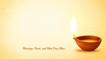 Free Aashirwad Bhai Dooj  Zoom Background  Template to Edit Online