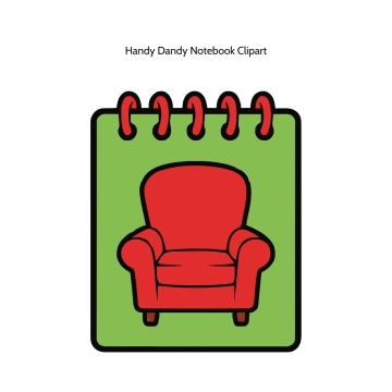 Free Handy Dandy Notebook Vector Clipart (PNG, SVG) to Edit Online