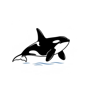 Free Orca Whale Clipart Template to Edit Online